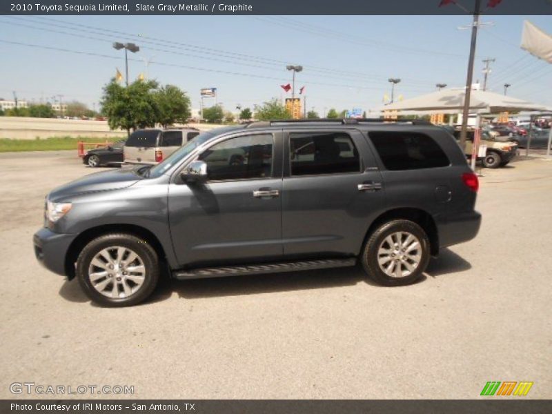 Slate Gray Metallic / Graphite 2010 Toyota Sequoia Limited