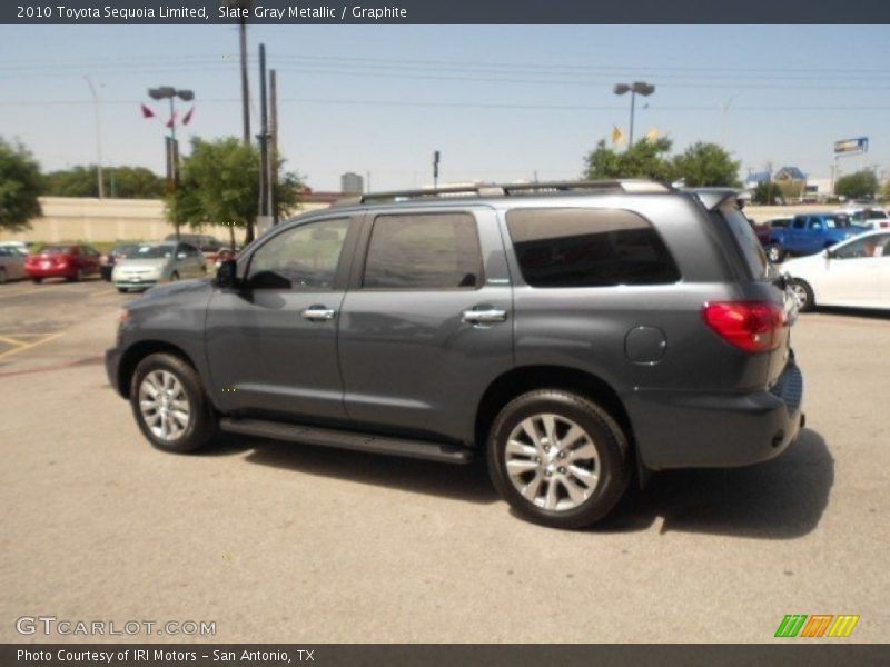 Slate Gray Metallic / Graphite 2010 Toyota Sequoia Limited