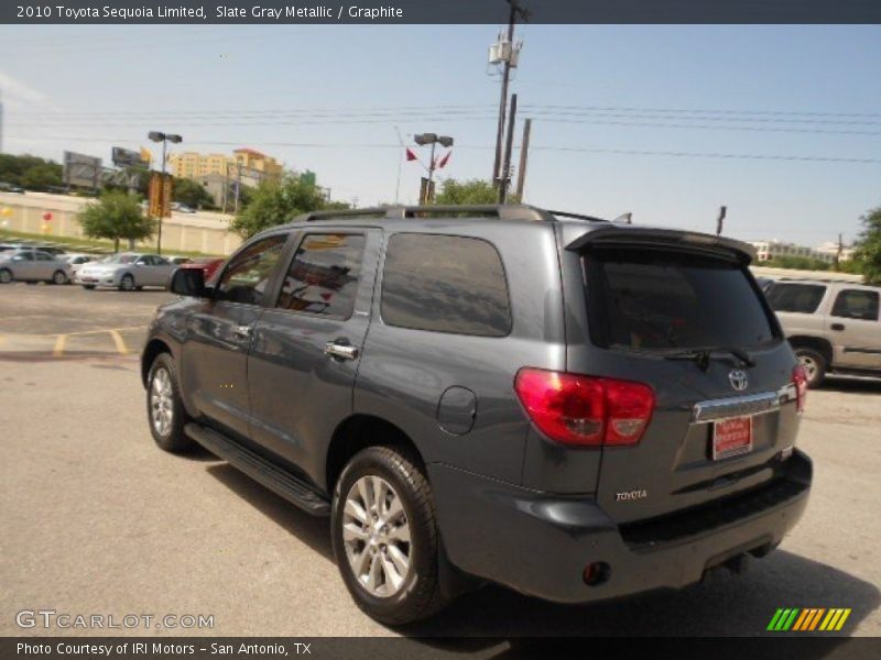 Slate Gray Metallic / Graphite 2010 Toyota Sequoia Limited