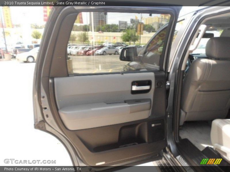 Slate Gray Metallic / Graphite 2010 Toyota Sequoia Limited