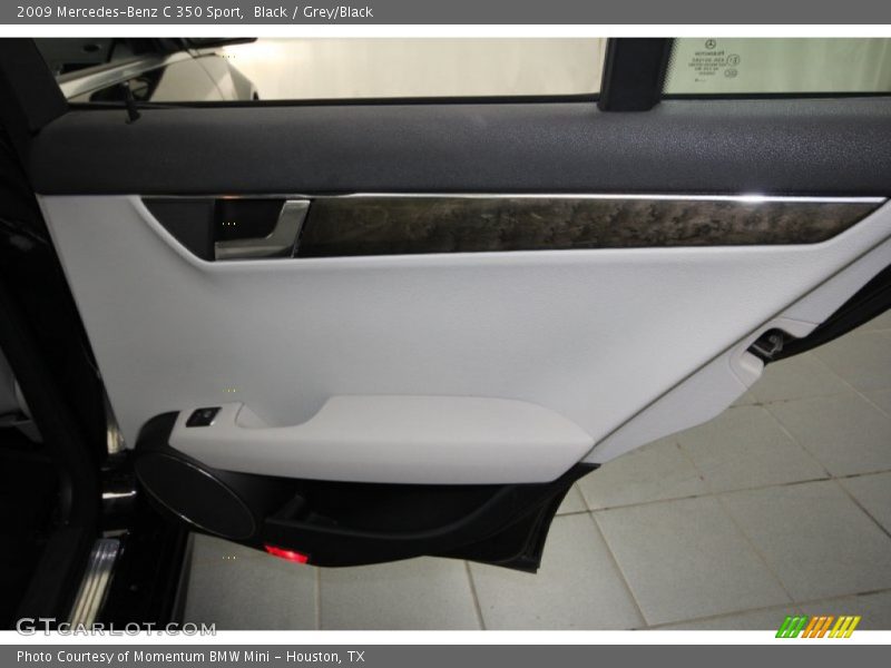 Black / Grey/Black 2009 Mercedes-Benz C 350 Sport