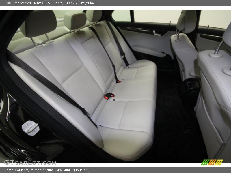 Black / Grey/Black 2009 Mercedes-Benz C 350 Sport