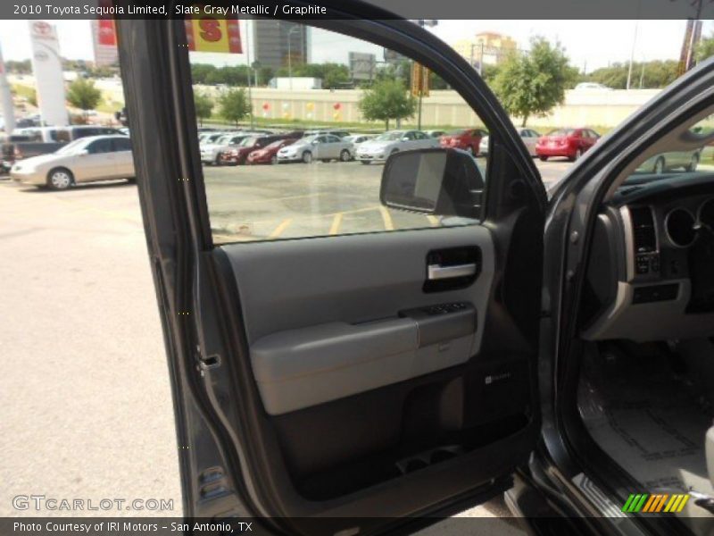 Slate Gray Metallic / Graphite 2010 Toyota Sequoia Limited