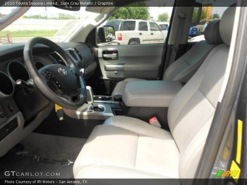 Slate Gray Metallic / Graphite 2010 Toyota Sequoia Limited
