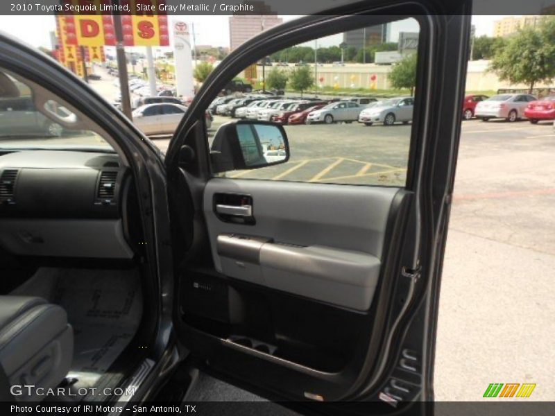 Slate Gray Metallic / Graphite 2010 Toyota Sequoia Limited