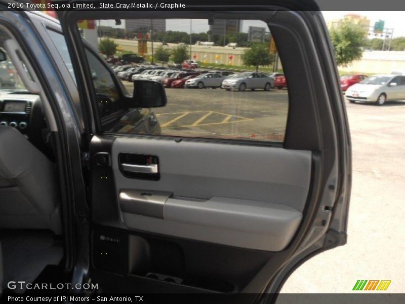 Slate Gray Metallic / Graphite 2010 Toyota Sequoia Limited