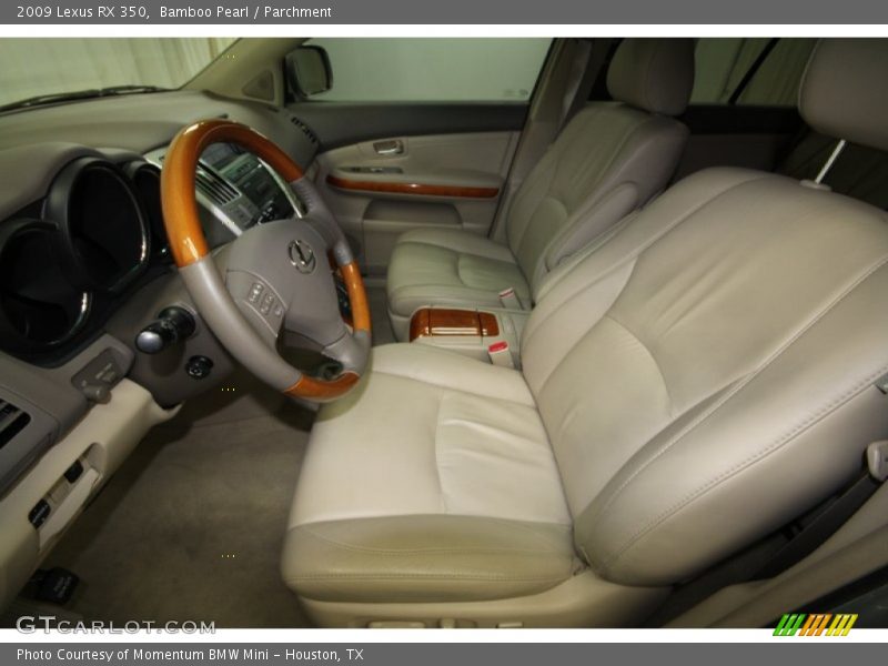 Bamboo Pearl / Parchment 2009 Lexus RX 350