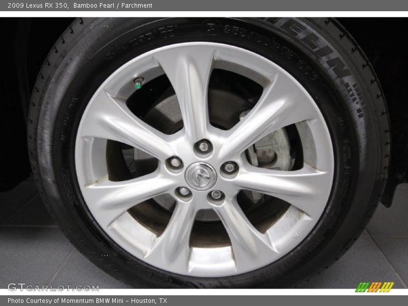 Bamboo Pearl / Parchment 2009 Lexus RX 350