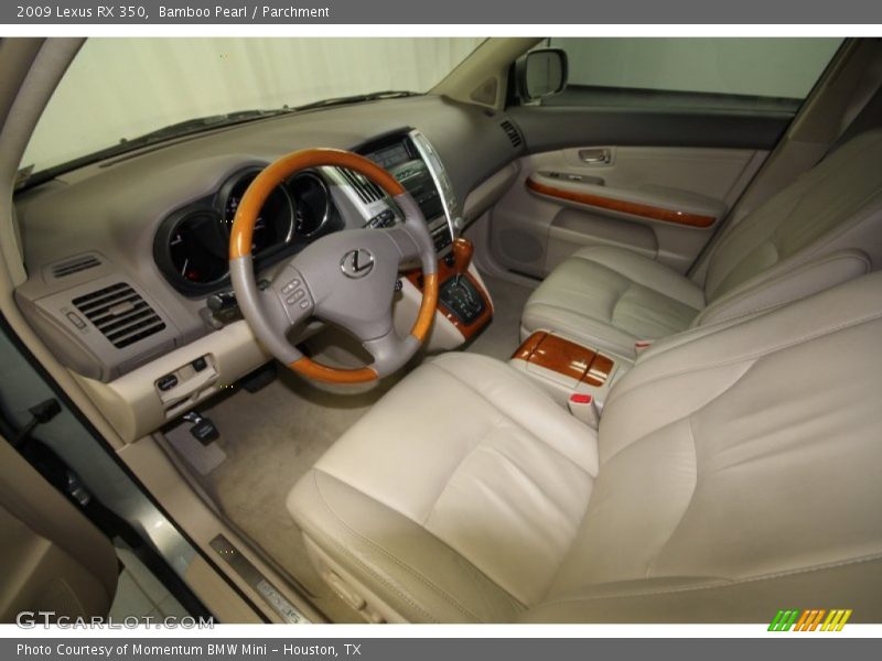 Bamboo Pearl / Parchment 2009 Lexus RX 350