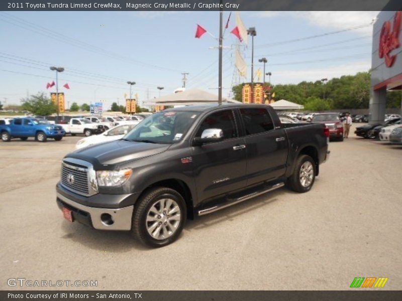 Magnetic Gray Metallic / Graphite Gray 2011 Toyota Tundra Limited CrewMax