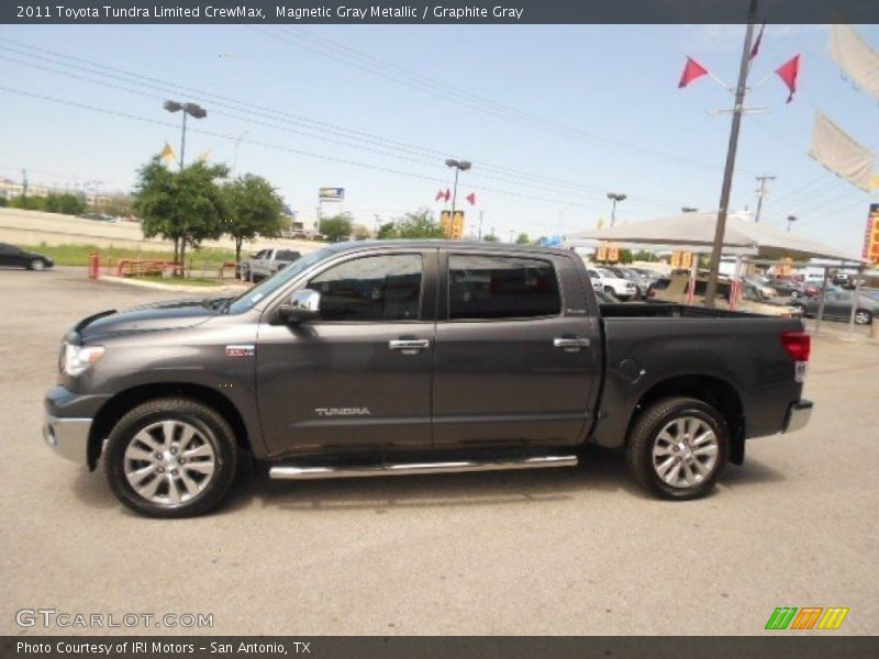 Magnetic Gray Metallic / Graphite Gray 2011 Toyota Tundra Limited CrewMax