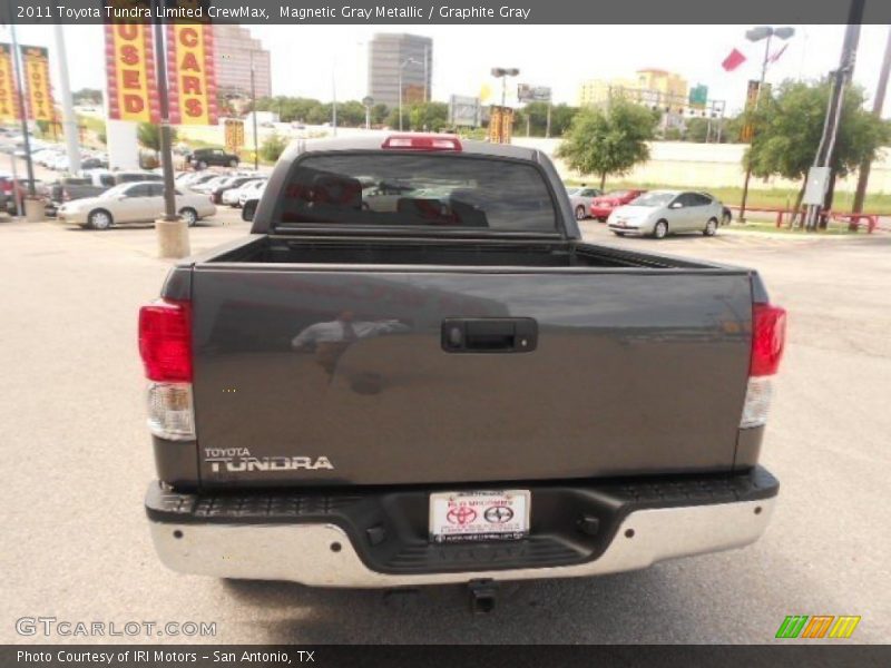 Magnetic Gray Metallic / Graphite Gray 2011 Toyota Tundra Limited CrewMax