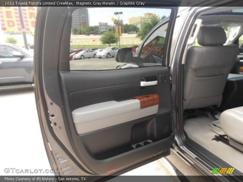Magnetic Gray Metallic / Graphite Gray 2011 Toyota Tundra Limited CrewMax