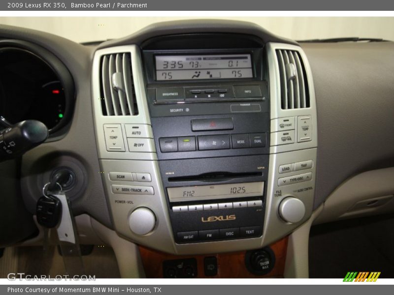 Bamboo Pearl / Parchment 2009 Lexus RX 350