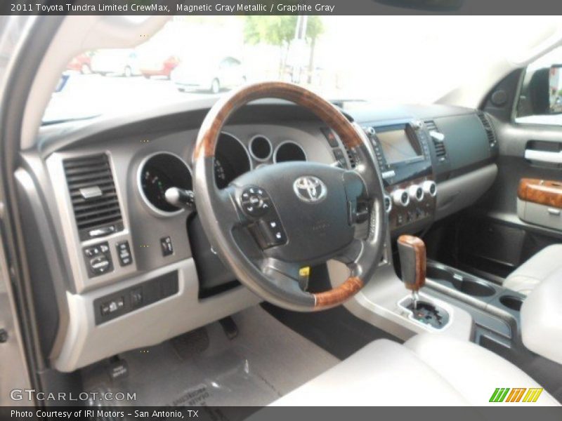 Magnetic Gray Metallic / Graphite Gray 2011 Toyota Tundra Limited CrewMax