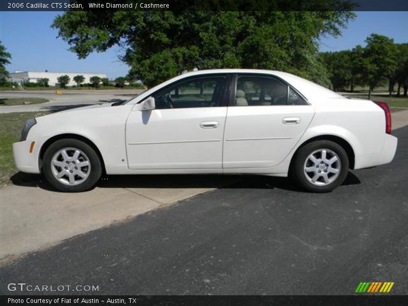 White Diamond / Cashmere 2006 Cadillac CTS Sedan