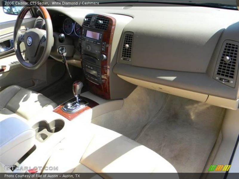 White Diamond / Cashmere 2006 Cadillac CTS Sedan