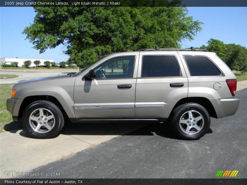 Light Khaki Metallic / Khaki 2005 Jeep Grand Cherokee Laredo