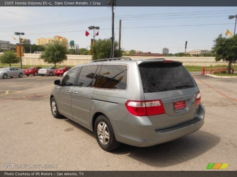 Slate Green Metallic / Gray 2005 Honda Odyssey EX-L
