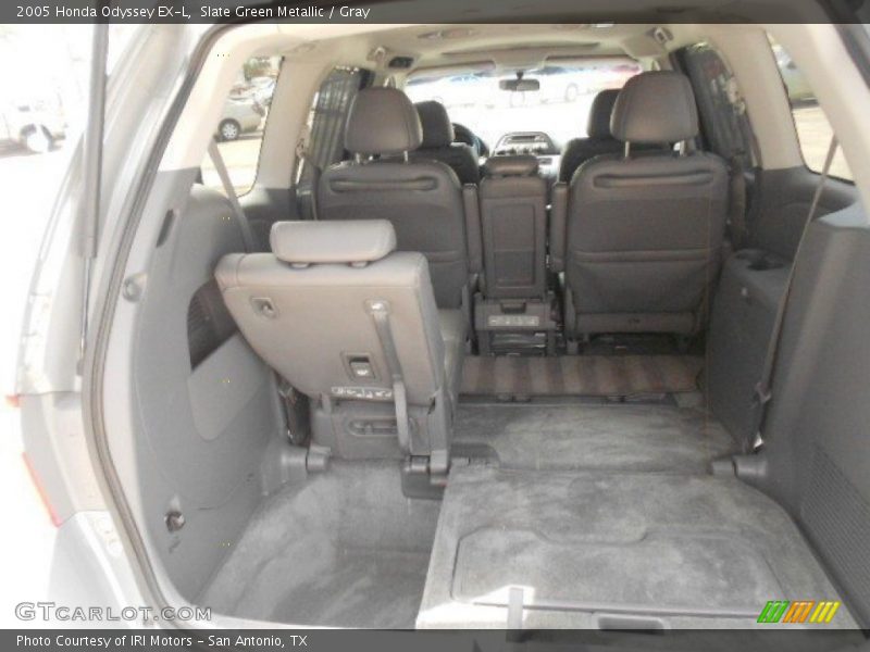 Slate Green Metallic / Gray 2005 Honda Odyssey EX-L