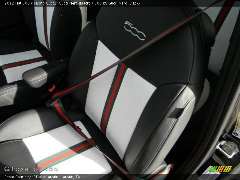 Gucci Nero (Black) / 500 by Gucci Nero (Black) 2012 Fiat 500 c cabrio Gucci