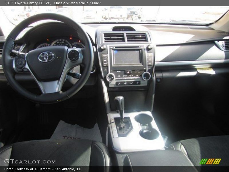 Classic Silver Metallic / Black 2012 Toyota Camry XLE V6