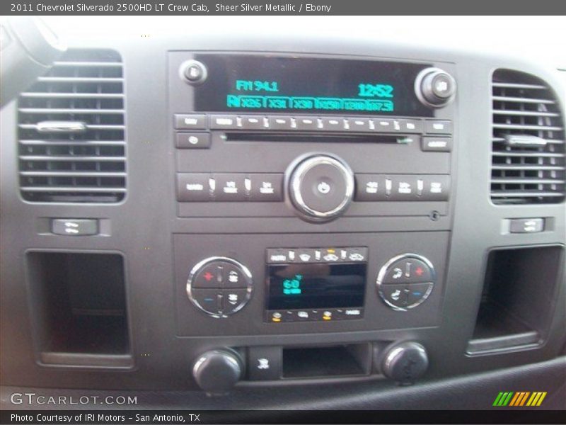 Sheer Silver Metallic / Ebony 2011 Chevrolet Silverado 2500HD LT Crew Cab