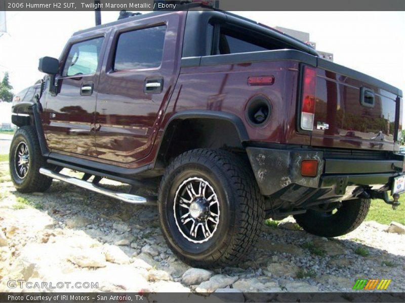 Twilight Maroon Metallic / Ebony 2006 Hummer H2 SUT
