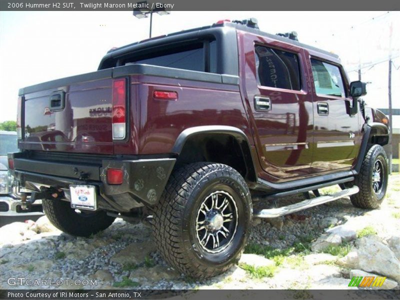 Twilight Maroon Metallic / Ebony 2006 Hummer H2 SUT
