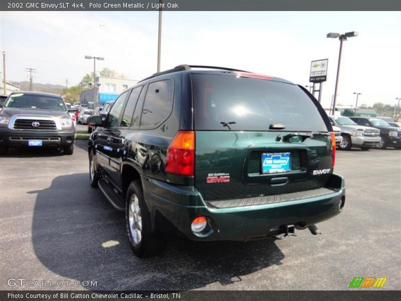 Polo Green Metallic / Light Oak 2002 GMC Envoy SLT 4x4