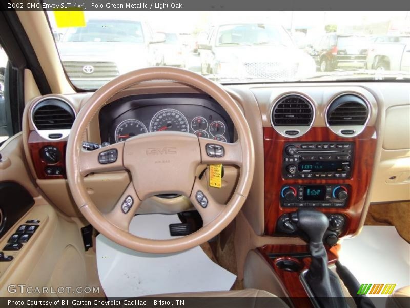 Polo Green Metallic / Light Oak 2002 GMC Envoy SLT 4x4