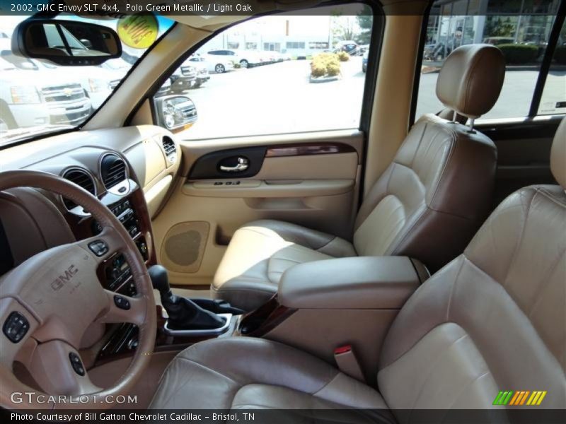 Polo Green Metallic / Light Oak 2002 GMC Envoy SLT 4x4