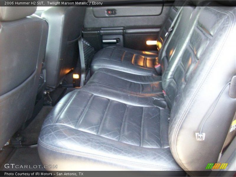 Twilight Maroon Metallic / Ebony 2006 Hummer H2 SUT
