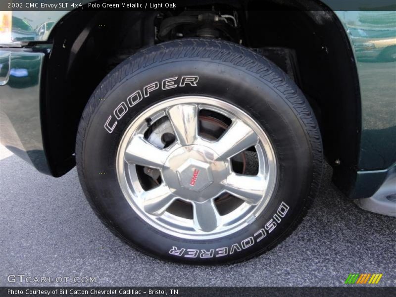 Polo Green Metallic / Light Oak 2002 GMC Envoy SLT 4x4
