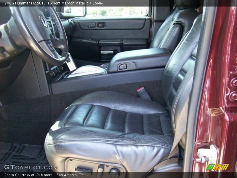 Twilight Maroon Metallic / Ebony 2006 Hummer H2 SUT