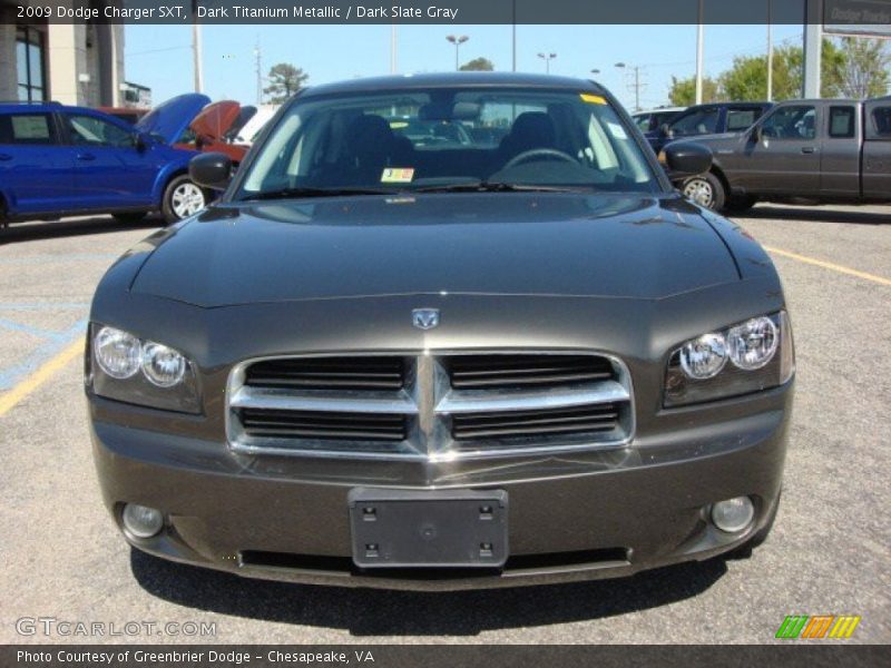 Dark Titanium Metallic / Dark Slate Gray 2009 Dodge Charger SXT