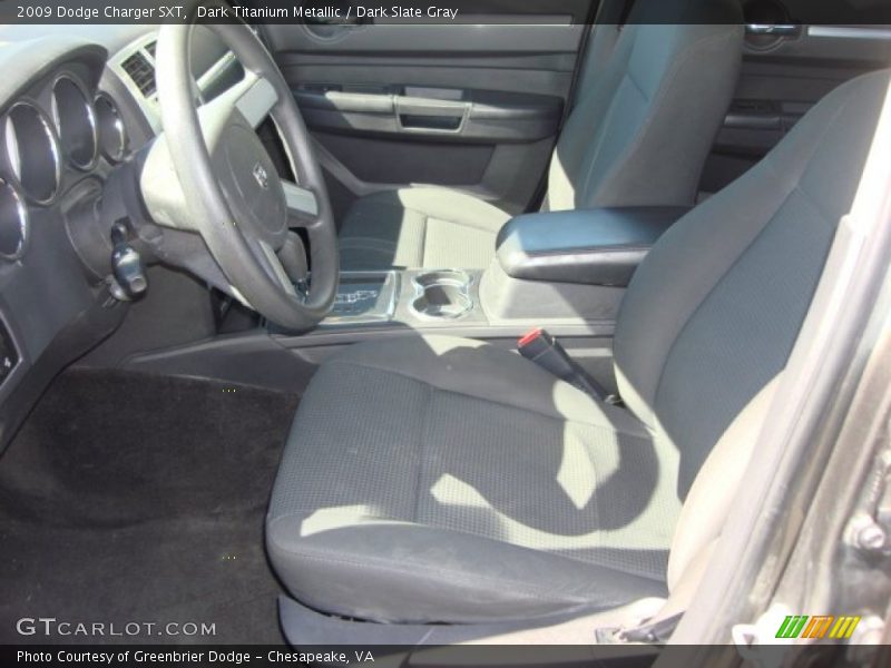 Dark Titanium Metallic / Dark Slate Gray 2009 Dodge Charger SXT