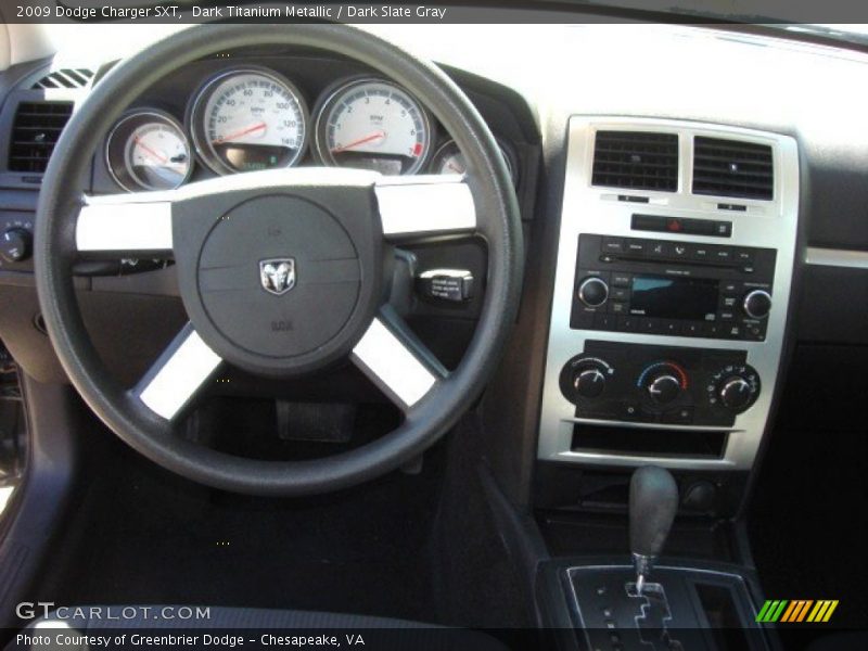 Dark Titanium Metallic / Dark Slate Gray 2009 Dodge Charger SXT