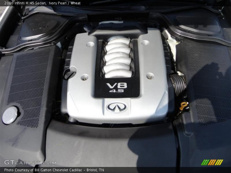 Ivory Pearl / Wheat 2006 Infiniti M 45 Sedan