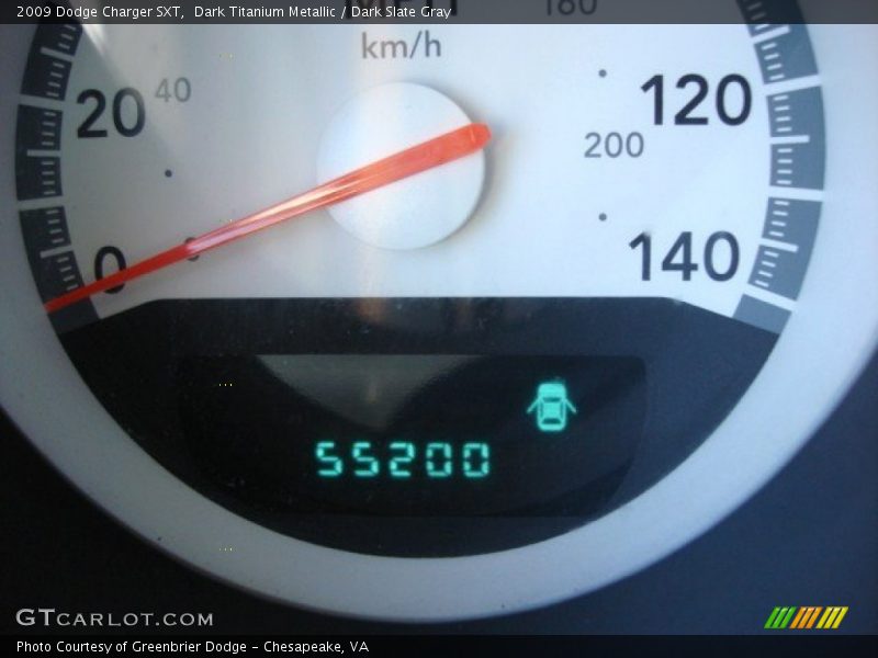 Dark Titanium Metallic / Dark Slate Gray 2009 Dodge Charger SXT