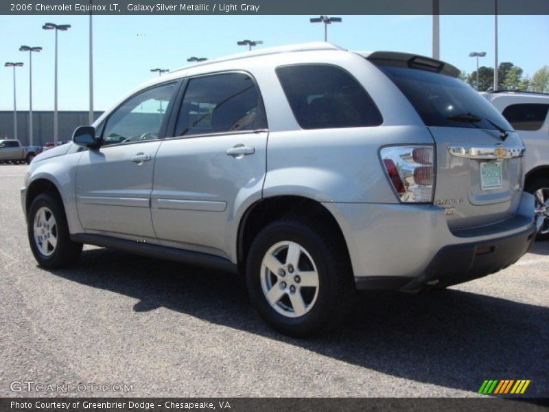 Galaxy Silver Metallic / Light Gray 2006 Chevrolet Equinox LT