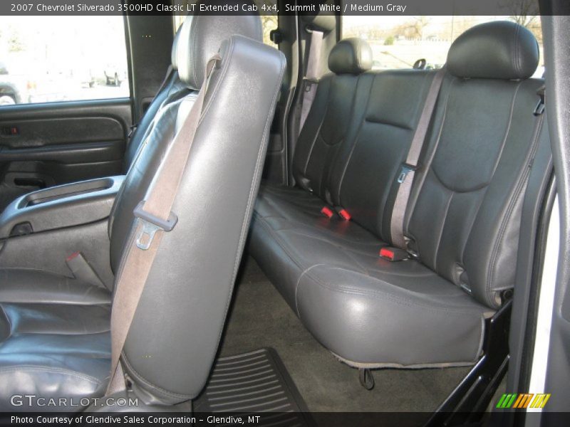 Summit White / Medium Gray 2007 Chevrolet Silverado 3500HD Classic LT Extended Cab 4x4