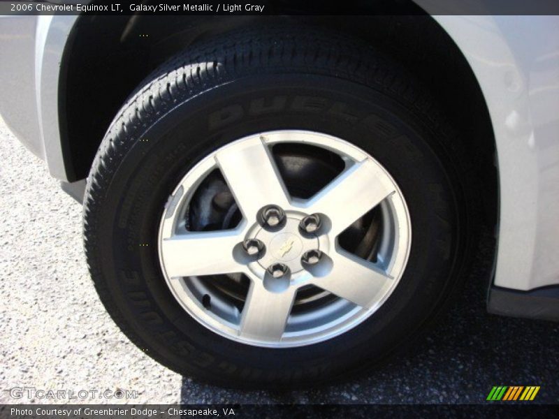 Galaxy Silver Metallic / Light Gray 2006 Chevrolet Equinox LT
