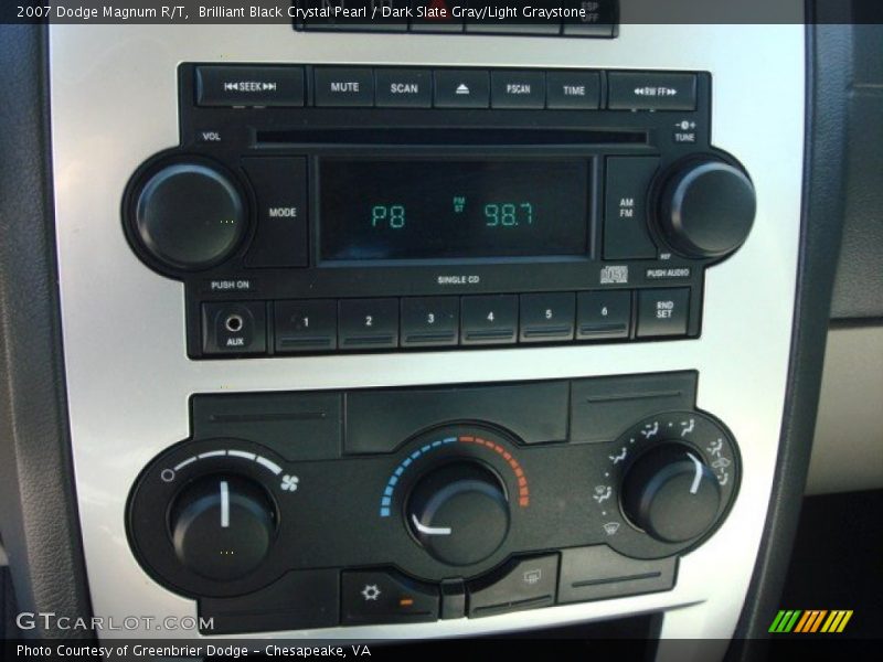 Controls of 2007 Magnum R/T