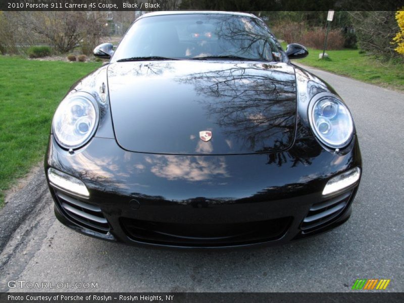 Black / Black 2010 Porsche 911 Carrera 4S Coupe
