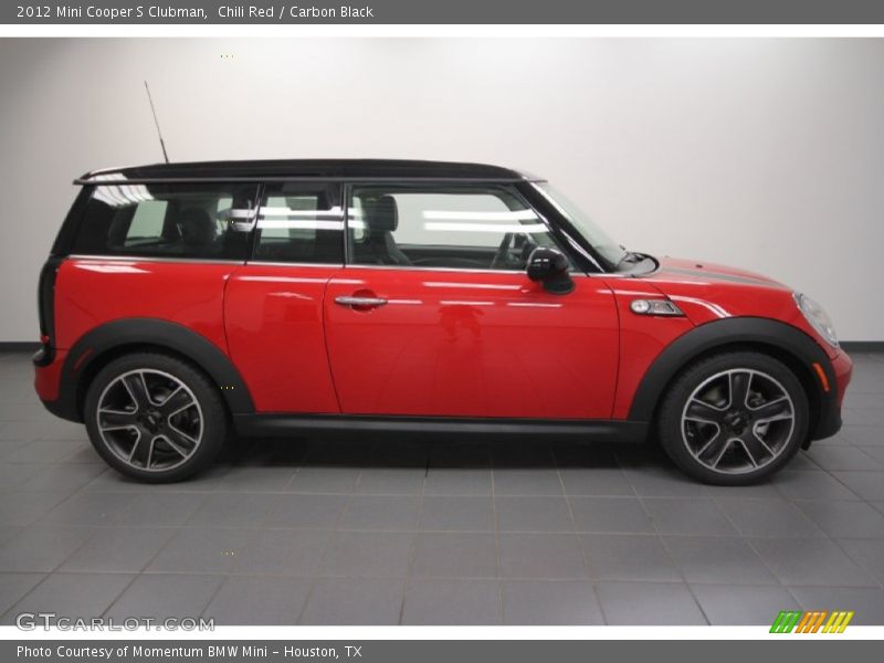 Chili Red / Carbon Black 2012 Mini Cooper S Clubman