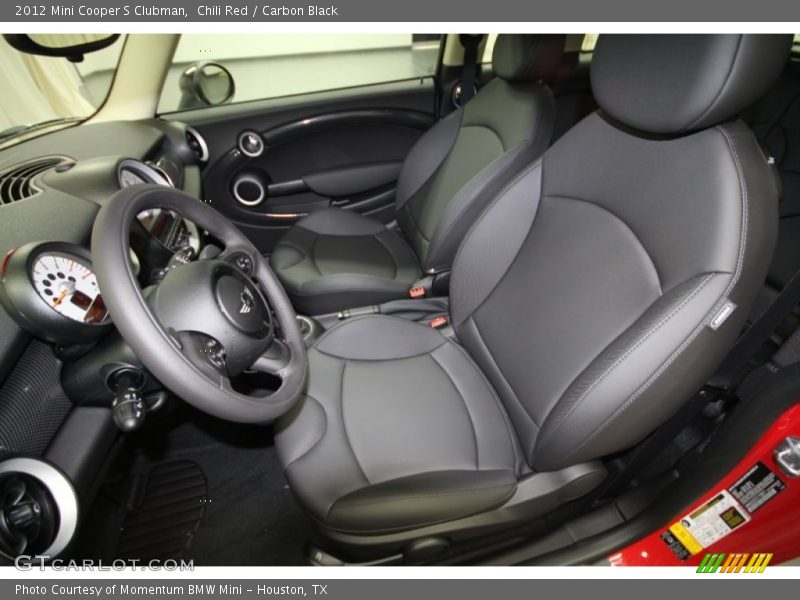 Chili Red / Carbon Black 2012 Mini Cooper S Clubman