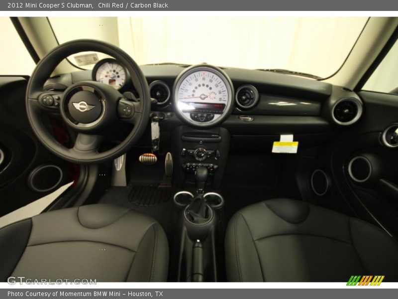 Chili Red / Carbon Black 2012 Mini Cooper S Clubman