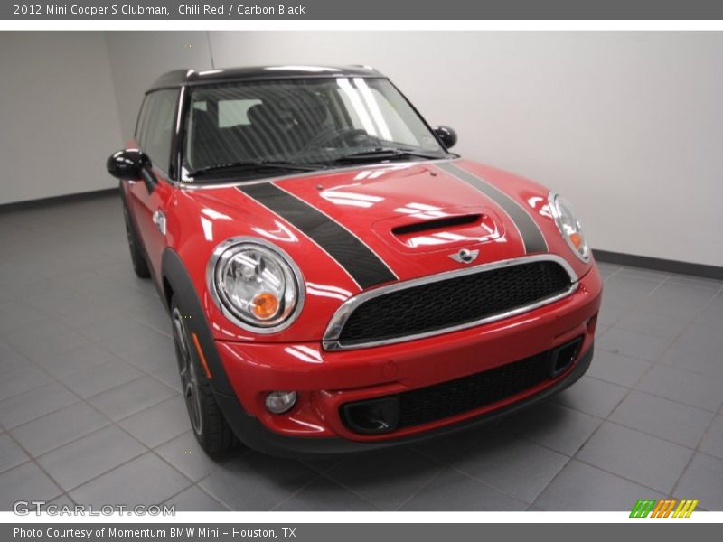 Chili Red / Carbon Black 2012 Mini Cooper S Clubman