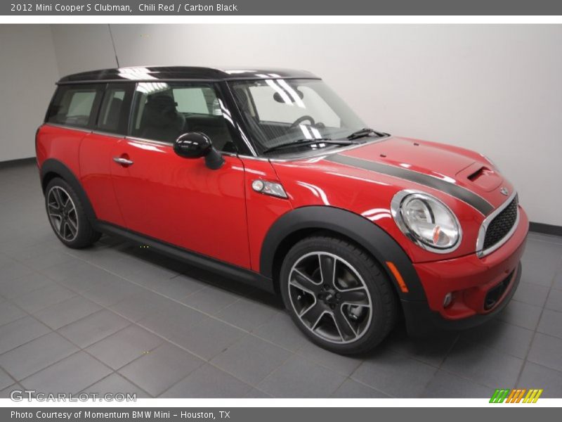 Chili Red / Carbon Black 2012 Mini Cooper S Clubman